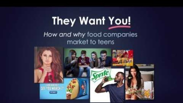 'Food Marketing Series: Teen Module'