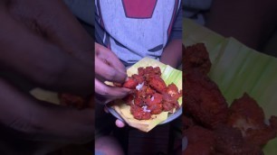 'Cheap and spicy chicken pakoda street food chennai || Foodozers'