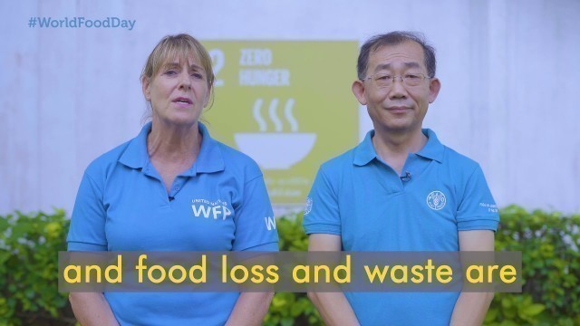 'World Food Day message from FAO and WFP Sri Lanka'