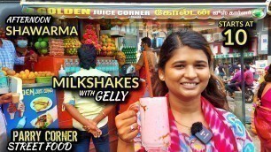 'Parrys Corner Street food | Chennai street food'