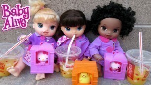 'BABY ALIVE McDonalds For Lunch!'