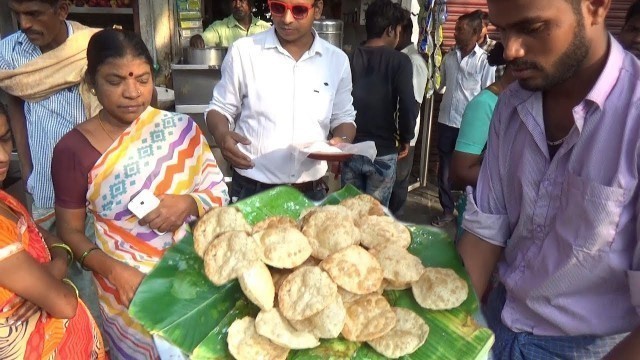 'Morning Street Food with Idiyappam / Puri / Idli | Beside Chennai Rajiv Gandhi  Hospital'