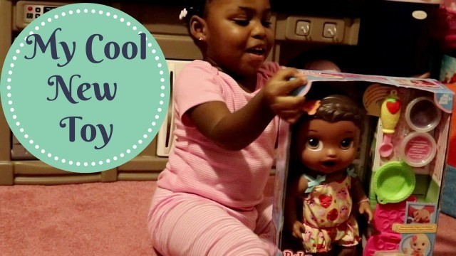 'BABY ALIVE SUPER SNACKS SNACKIN LILY Unboxing | Feeding | Poop Pamper (#06)'