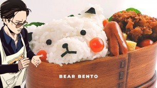 'Househusband Bear Onigiri~ Gokushufudou Food Part 2  | Day 4 of Daily Uploads!'
