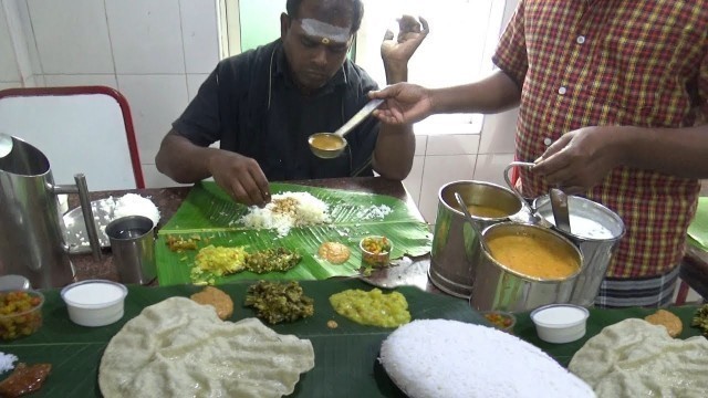 'Chennai Lunch Only 60 rs ($ 0.85) | Worlds Best Cheapest Thali in India | Best Food Tamil Nadu'