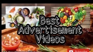 'Food Advertisement Videos | Mixed'