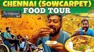 'Chennai street food - Sowcarpet | Varun Vlogs - Ft Varun'