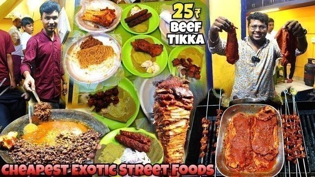 'Budgetயில் கலக்கும் Barkath BBQ | Extreme Beef Street Food Chennai | Tamil Food Review'