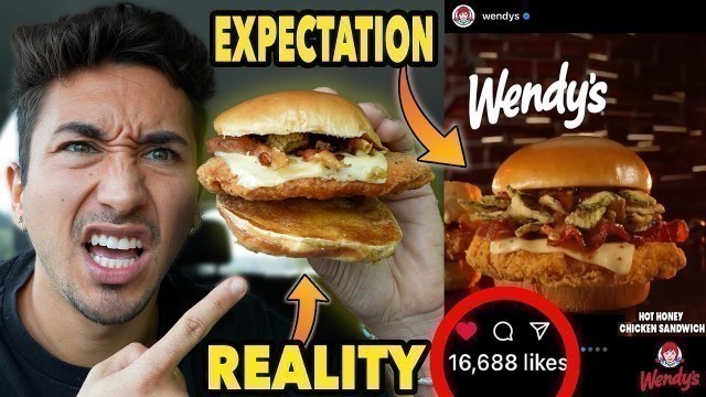 'Fast Food ADS vs. REAL Life Fast Food (EXPERIMENT)'