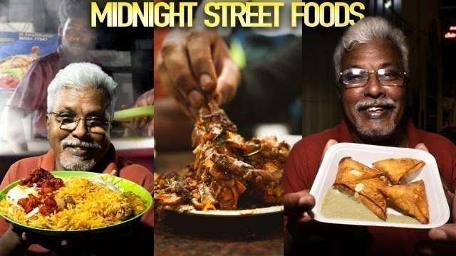 'MIDNIGHT STREET FOODS OF CHENNAI | Chennai Night Life! 