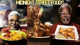'MIDNIGHT STREET FOODS OF CHENNAI | Chennai Night Life! 