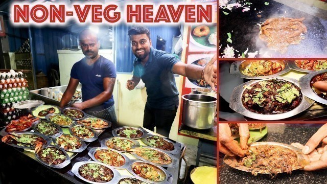'BEST EVER! Non-veg Street food HEAVEN in Chennai - 24HOUR Restaurant'