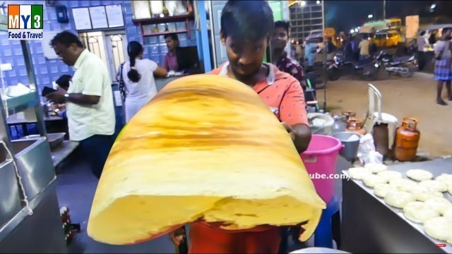 'Biggest Chennai 70 MM Dosa | Street Food'