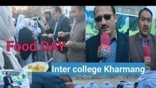 'World food day | Inter college Kharmang'
