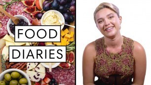'Everything Florence Pugh Eats In A Day | Food Diaries | Harper\'s BAZAAR'