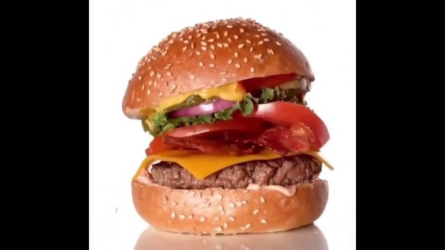 'Food Advertisements - Famous burger drop & Spin - How is it shot ? Food Marketing at its best'