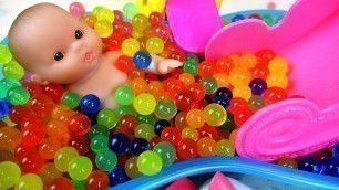 'Baby Doll Orbeez Pool and bath surprise toys'
