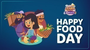 'Food Sustainability | World Food Day | Learn With BYJU\'S'