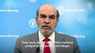 'World Food Day 2018: Video message by FAO Director-General'