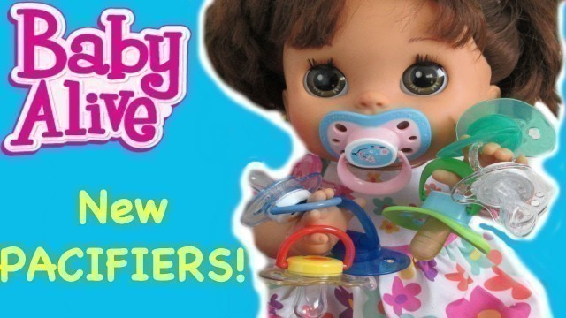 'BABY ALIVE New Pacifiers Fit Perfect For Baby Alive!'