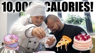 'My Son Chooses My FOOD for a DAY (10,000+ CALORIES) - Eddie Hall'