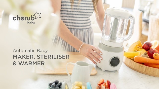 'Automatic Baby Food Maker, Steriliser & Warmer'