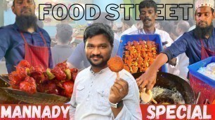 'MANNADY SPECIAL || STREET FOODS OF CHENNAI || OUT OF THE WORLD TASTE || MUST VISIT & TASTE || ATF