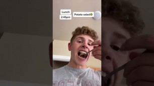 'Eating what The Food Guy eats for the whole day! #shorts #foodie #viral'