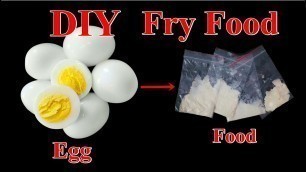 'DIY fry food for better & healthy growth'