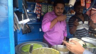 'Morning Street Food Chennai - Opposite Egg More Railway Station'