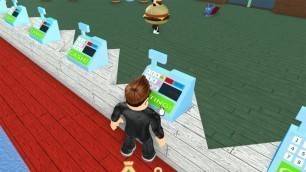 'ROBLOX: TRABALHANDO NO FAST FOOD! (Fast Food Simulator)'