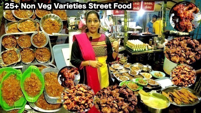 'Street Food Chennai | Cheapest Non Veg Heaven  | Food Review Tamil | Akila Kannan Vlogs'