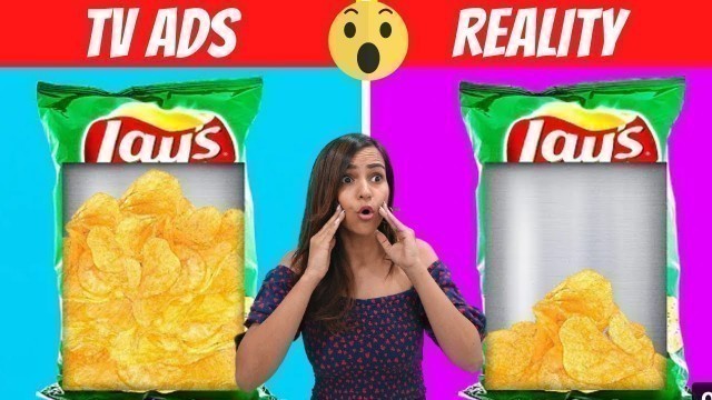 'Food in TV Ads Vs Reality (SHOCKING)'