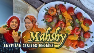 'EASY Recipe for Mahshy Egyptian Stuffed Vegetables (feat. MasterChef Top 10 Reem Ahmed!)'
