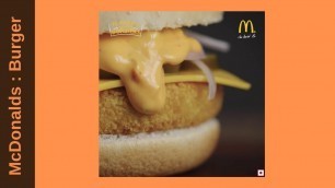 'McDonalds Chicken Cheese Supreme Burger Advertisement Digital - Food Stylist Chef Payal Gupta'