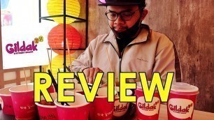 'K-FOOD STREET SNACK ENAK GA ADA OBAT DI GILDAK!! | Food Review'