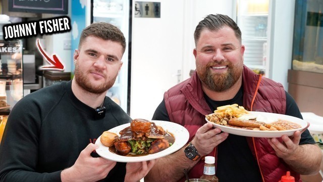 'WE REVIEW A FRY UP WITH JOHNNY FISHER & BIG JOHN | FOOD REVIEW CLUB | ROMFORD REVIEW'