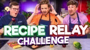 '\"5 INGREDIENTS ONLY\" Recipe Relay Challenge | Pass It On S3 E3'
