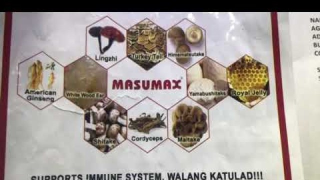 'Masumax at TB, gastritis atbp'