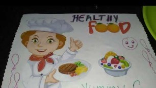'Preparing Menu Card | kids birthday party food menu'