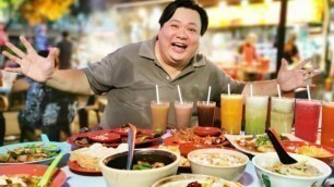 'Flavours Talk Penang Street Food Sungai Pinang Food Court Paradise BBQ Fish And More 槟城槟榔河美食天堂'