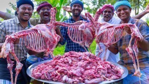 'BONE LESS MEAT | Meat Ball Recipe Cooking in Village | Mutton Keema Recipe | Mutton Kola Urundai'