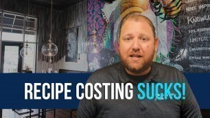 'Restaurant Recipe Costing (the easy way!)'
