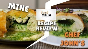 'I Tried The Chicken Kiev Recipe From Food Wishes by Chef John | Recipe Review'
