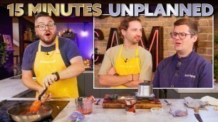 'UNPLANNED 15 Minute Cooking Battle Ep 2'