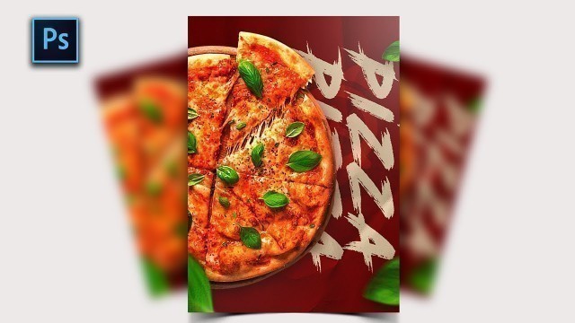 'professional  Restaurant Food Flyer Design - Photoshop Tutorial 2022 + PSD FILE (PIZZA)'