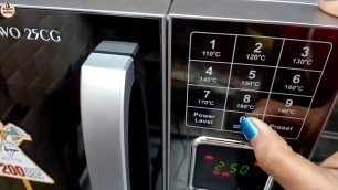 'How to Set Temperature In Comb Microwave+Grill Mode In Morphy Richards Microwave Oven | Micro+Grill'