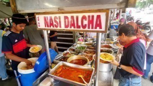 'Street Food Malaysia Penang Famous Pak Din Nasi Dalca 街头美食'