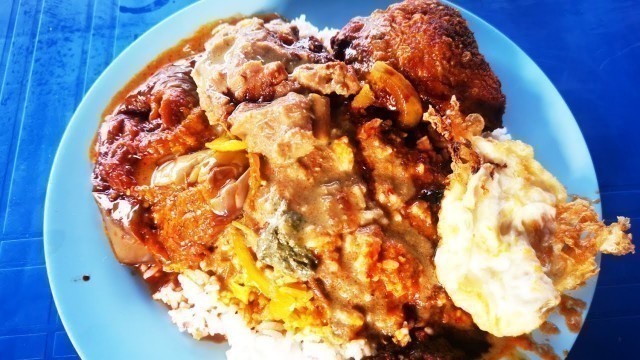 'Ep 137 Nasi melayu Pak Man Sedap Segar Murah Penang Street Food'
