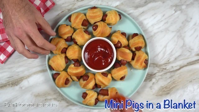 'Simple and Delicious Mini Pigs in a Blanket'